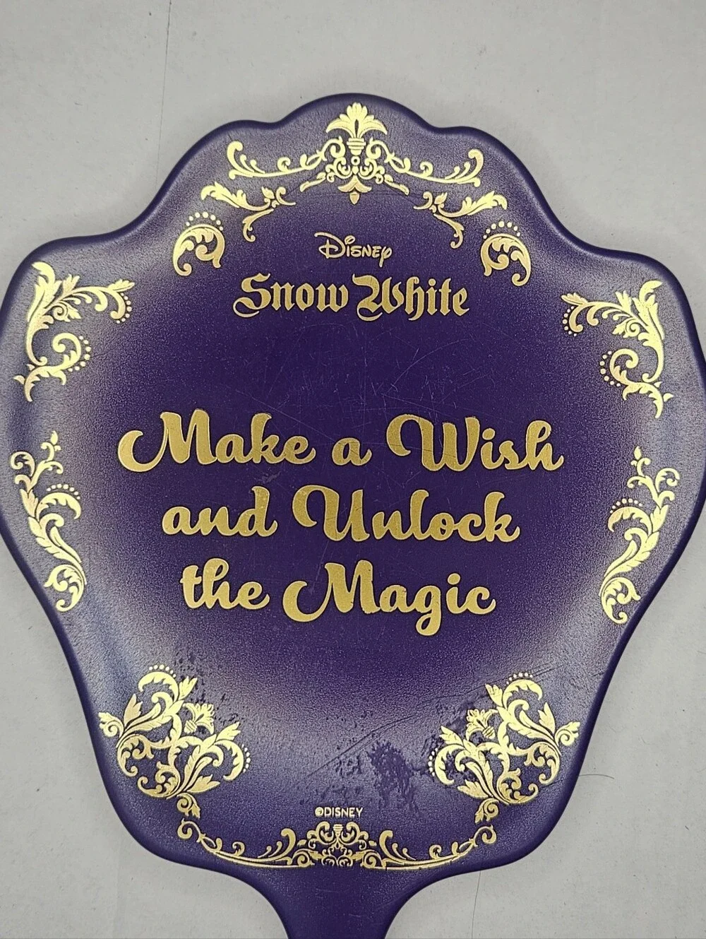 Colourpop Disney SNOW WHITE Magic Mirror Hand Mirror Purple Make a Wish & Unlock